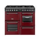 STOVES 444412020 Richmond Deluxe 100cm Dual Fuel Range Cooker - Garnet Red additional 1