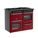 STOVES 444412032 Richmond Deluxe 110cm Dual Fuel Range Cooker- Garnet Red additional 2