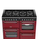 STOVES 444412032 Richmond Deluxe 110cm Dual Fuel Range Cooker- Garnet Red additional 3