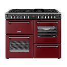 STOVES 444412032 Richmond Deluxe 110cm Dual Fuel Range Cooker- Garnet Red additional 1
