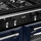 STOVES 444412030 Richmond Deluxe 110cm Dual Fuel Range Cooker - Midnight Blue additional 3