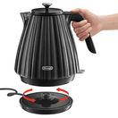 DELONGHI DL3001 1.7L Ballerina Kettle - Black additional 3