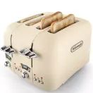 DELONGHI DL3019 4 Slice Argento Toaster - Beige additional 3