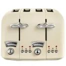 DELONGHI DL3019 4 Slice Argento Toaster - Beige additional 1