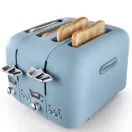 DELONGHI DL3018 4 Slice Argento Toaster - Blue additional 3