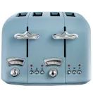 DELONGHI DL3018 4 Slice Argento Toaster - Blue additional 1