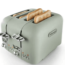 DELONGHI DL3022 4 Slice Argento Toaster - Green additional 3