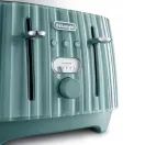 DELONGHI DL3306 4 Slice Ballerina Toaster - Laguna Green additional 4