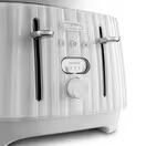 DELONGHI DL3004 4 Slice Ballerina Toaster - White additional 4