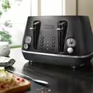 DELONGHI DL4313 4 Slice Distinta X Stainless Steel Toaster - Black additional 5