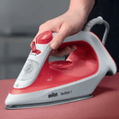 BRAUN BN1009 TexStyle Series 1 1900W Steam Iron - Red additional 4