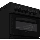 HOTPOINT HTE5VCB 50cm Electric Twin Cavity Cooker - Black additional 2