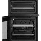 HOTPOINT HTE5VCB 50cm Electric Twin Cavity Cooker - Black additional 4
