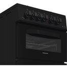 HOTPOINT HTG5GCB 50cm Gas Twin Cavity Cooker - Black additional 3