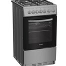 INDESIT I5G3PMX 50cm Dual Fuel Single Cavity Cooker - Stainless Steel additional 3