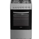 INDESIT I5G3PMX 50cm Dual Fuel Single Cavity Cooker - Stainless Steel additional 1