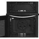 INDESIT IDG6GW 60cm Gas Double Oven Cooker - White additional 4