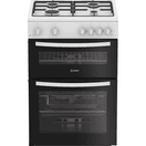 INDESIT IDG6GW 60cm Gas Double Oven Cooker - White additional 1