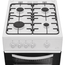 INDESIT I5G1KMW 50cm Gas Single Cooker - White additional 3