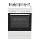 INDESIT I6G3PMWUK 60cm Dual Fuel Single Cavity Cooker - White additional 1