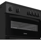 INDESIT IDE6VMB 60cm Electric Double Oven Cooker - Black additional 5