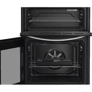 INDESIT IDE6VMB 60cm Electric Double Oven Cooker - Black additional 4