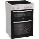 INDESIT IDE6VMW 60cm Electric Double Oven Cooker - White additional 3