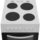 INDESIT ITE5EMW 50cm Electric Twin Cavity Cooker - White additional 3