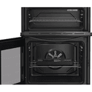 INDESIT ITE6VMB 60cm Twin Cavity Electric Cooker - Black additional 6