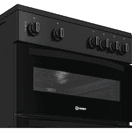 INDESIT ITE6VMB 60cm Twin Cavity Electric Cooker - Black additional 3