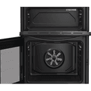 INDESIT ITE6VMB 60cm Twin Cavity Electric Cooker - Black additional 4