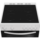 INDESIT ITE6VMW 60cm Electric Twin Cavity Cooker - White additional 2
