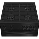 INDESIT ITG6GB 60cm Gas Twin Cavity Cooker - Black additional 4