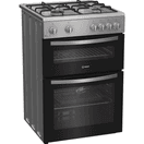INDESIT IDG6GS 60cm Gas Double Oven Cooker - Silver additional 6