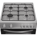 INDESIT IDG6GS 60cm Gas Double Oven Cooker - Silver additional 3
