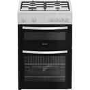 INDESIT ITG6GW 60cm Twin Cavity Cooker - White additional 1