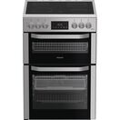 HOTPOINT HDE6VDCAX 60cm Electric Double Cooker - Inox additional 1