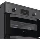 HOTPOINT HDE6IDC2SA Induction Double Cooker 60CM with Multiflow Anthracite additional 4