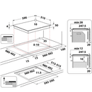 HOTPOINT HTX6014DCF 60cm HeatControl Induction Hob - Black additional 9