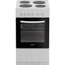 INDESIT I5E3KMW 50cm Electric Single Oven Cooker - White additional 1