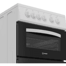 INDESIT ITE5VMW 50cm Electric Twin Cavity Cooker - White additional 5