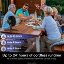 SHARK 307FA150UK FlexBreeze TableMate Indoor to OutdoorTabletop Fan - Winter Fog additional 2