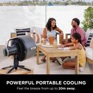 SHARK 307FA300UK SHARK FlexBreeze Pro Mist Indoor &amp; Outdoor Fan &amp; Outdoor Misting System - Dark Gray, Charcoal additional 3