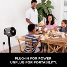 SHARK 307FA300UK SHARK FlexBreeze Pro Mist Indoor &amp; Outdoor Fan &amp; Outdoor Misting System - Dark Gray, Charcoal additional 8