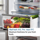 BOSCH KGN392LAGG 60cm 60/40 Total No Frost Fridge Freezer - Stainless Steel Look additional 4