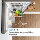 BOSCH KGN392LAGG 60cm 60/40 Total No Frost Fridge Freezer - Stainless Steel Look additional 5
