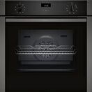 NEFF B1ACE4AG3B N50 Built-In 60cm Single Oven - Graphite-Grey additional 1