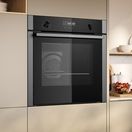 NEFF B6ACH7AN7B N50 Built-In 60cm Single Oven Slide &amp; Hide - Stainless Steel additional 5