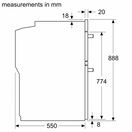 BOSCH MBA533BB3B Series 4 Built-in 60cm Double Oven - Black additional 10