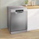 BOSCH SMS6TCI02G Series 6 Freestanding 60cm Dishwasher - Brushed Steel additional 2